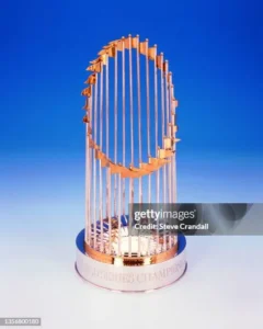 2000 World Series Subway Series celebration with Yankees players at Yankee Stadium