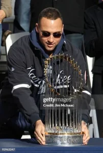 2012 MLB All-Star Game action with Yankees players Derek Jeter and Robinson Cano
