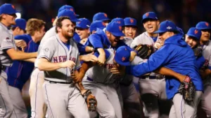 New York Mets 2015 World Series team celebration at Citi Field