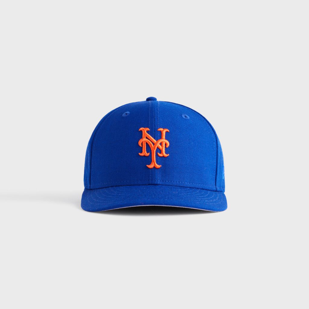 New Era New York Mets fitted hat Royal colorway - Kith Drops Clean Mets Fitted in Royal Blue