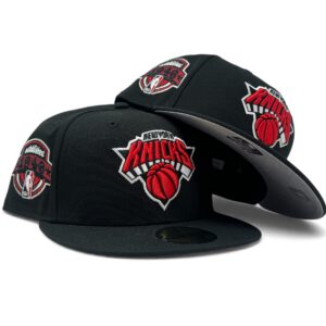 New Era New York Knicks fitted hat black colorway - New Era Drops Clean Knicks Fitted with 1946 Established Design