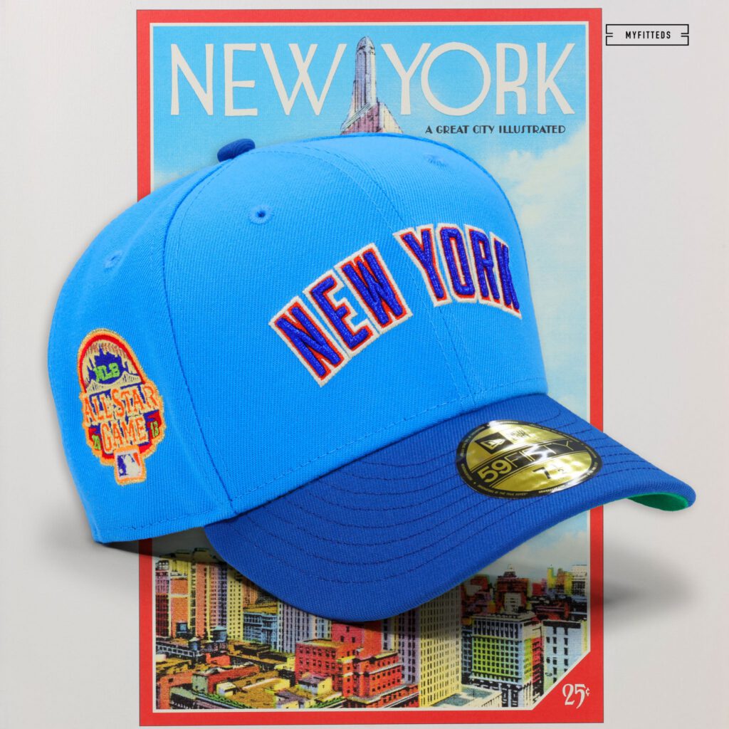 New Era New York Mets fitted hat - New Era Drops Clean Mets Fitted Celebrating 2013 MLB All-Star Game