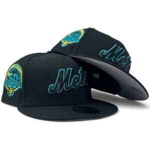 New Era New York Mets fitted hat - New Era Drops Clean Mets Fitted with 50th Anniversary Patch