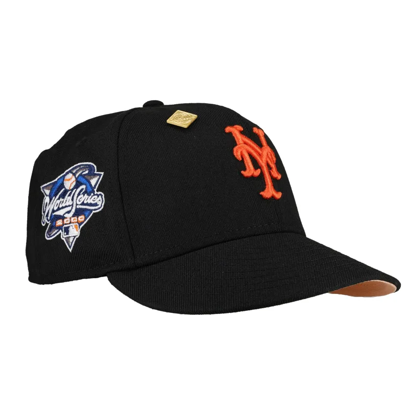 New Era New York Mets fitted hat black colorway - Subway Series Fitted: New Era’s 2000 World Series Mets Hat Brings Back NYC Baseball Magic