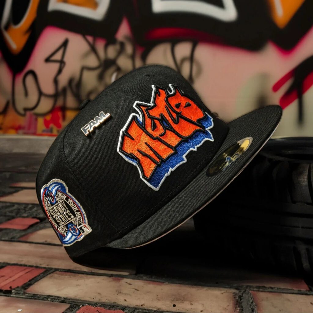New Era New York Mets fitted hat black, gray colorway - New Era Drops Clean Mets Fitted in Black and Gray UV Colorway