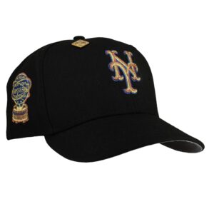 New Era New York Mets fitted hat black, grey, gold colorway - New Era Drops Clean Mets Fitted with 1964 All-Star Game Patch