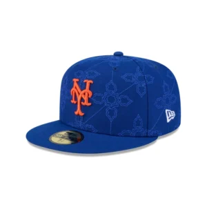 New Era New York Mets fitted hat - New Era Drops Classic Mets Fitted in Clean Color Pattern Design
