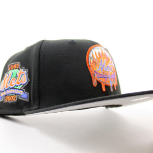 New Era New York Mets fitted hat Drippy Logo colorway - Mets Legacy Fitted: New Era’s Drippy Logo 25th Anniversary 59FIFTY Celebrates Franchise History