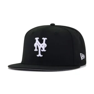New Era New York Mets fitted hat black colorway - New Era Drops Clean Mets Fitted in Classic Black Colorway