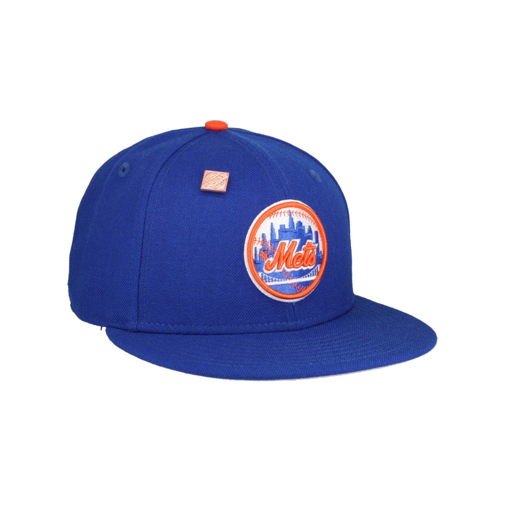 New Era New York Mets fitted hat grey, blue colorway - New Era Drops Clean Mets Fitted in Classic Grey and Blue
