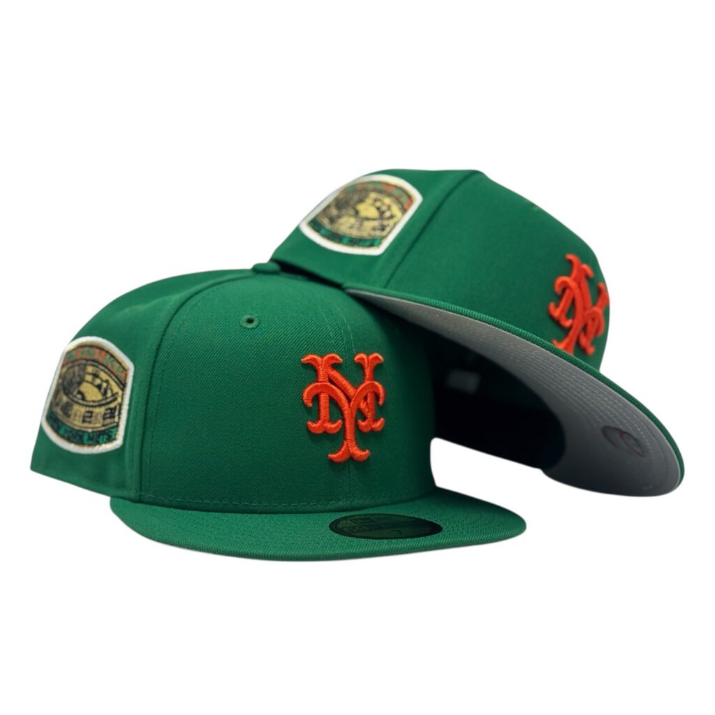 New Era New York Mets fitted hat green, kelly green colorway - New Era Drops Clean Mets Fitted with 1969 World Series Patch
