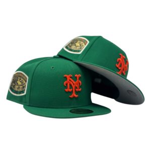 New Era New York Mets fitted hat green, kelly green colorway - New Era Drops Clean Mets Fitted with 1969 World Series Patch