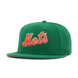 New Era New York Mets fitted hat red, green, orange, kelly green colorway - Miracle Mets 25th Anniversary Fitted: New Era’s Kelly Green Tribute to Baseball’s Greatest Underdog Story