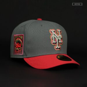 New Era New York Mets fitted hat - Miracle Mets 25th Anniversary Fitted: New Era Celebrates NYC Baseball History with Pigeon Tribute