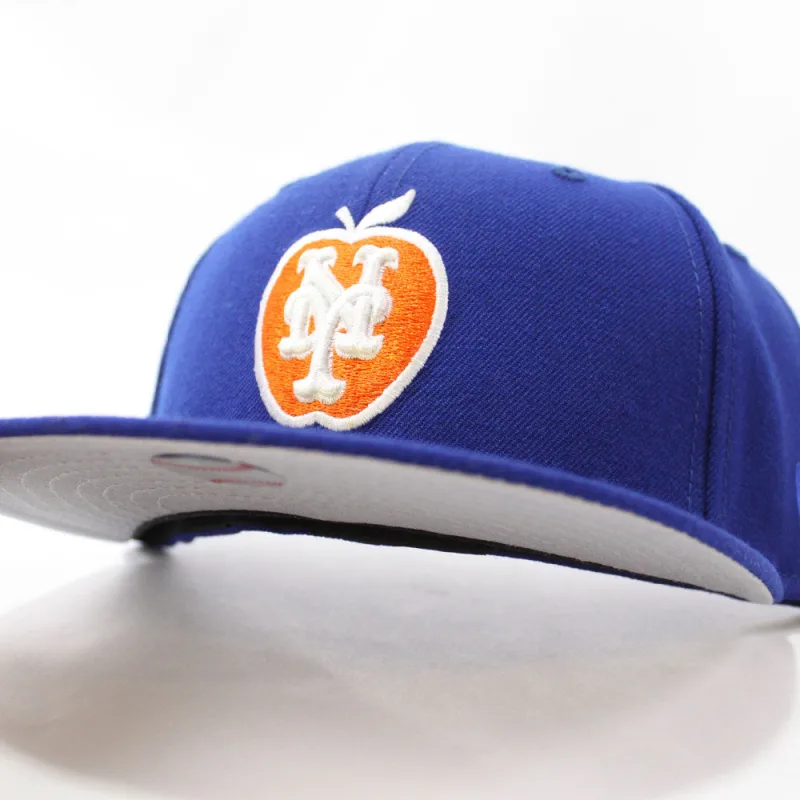 New Era New York Mets fitted hat Orange Blue Gray Under Brim colorway - New Era Drops Fresh Mets Fitted with Orange and Blue Colorway