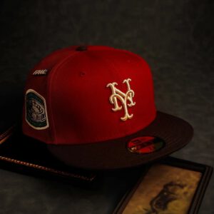 New Era New York Mets fitted hat red, green, kelly green colorway - New Era Drops Bold Mets Fitted in Eye-Catching Red and Kelly Green