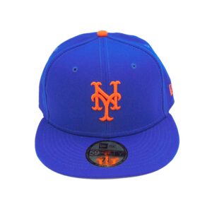 New Era New York Mets fitted hat Royal colorway - New Era Drops Clean Mets Fitted in Classic Royal Blue