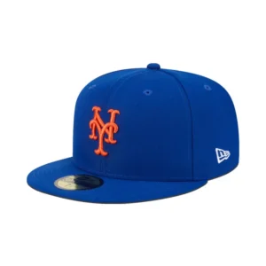 New Era New York Mets fitted hat gray, blue, royal colorway - New Era Drops Clean Mets Fitted with Compound Side Patch
