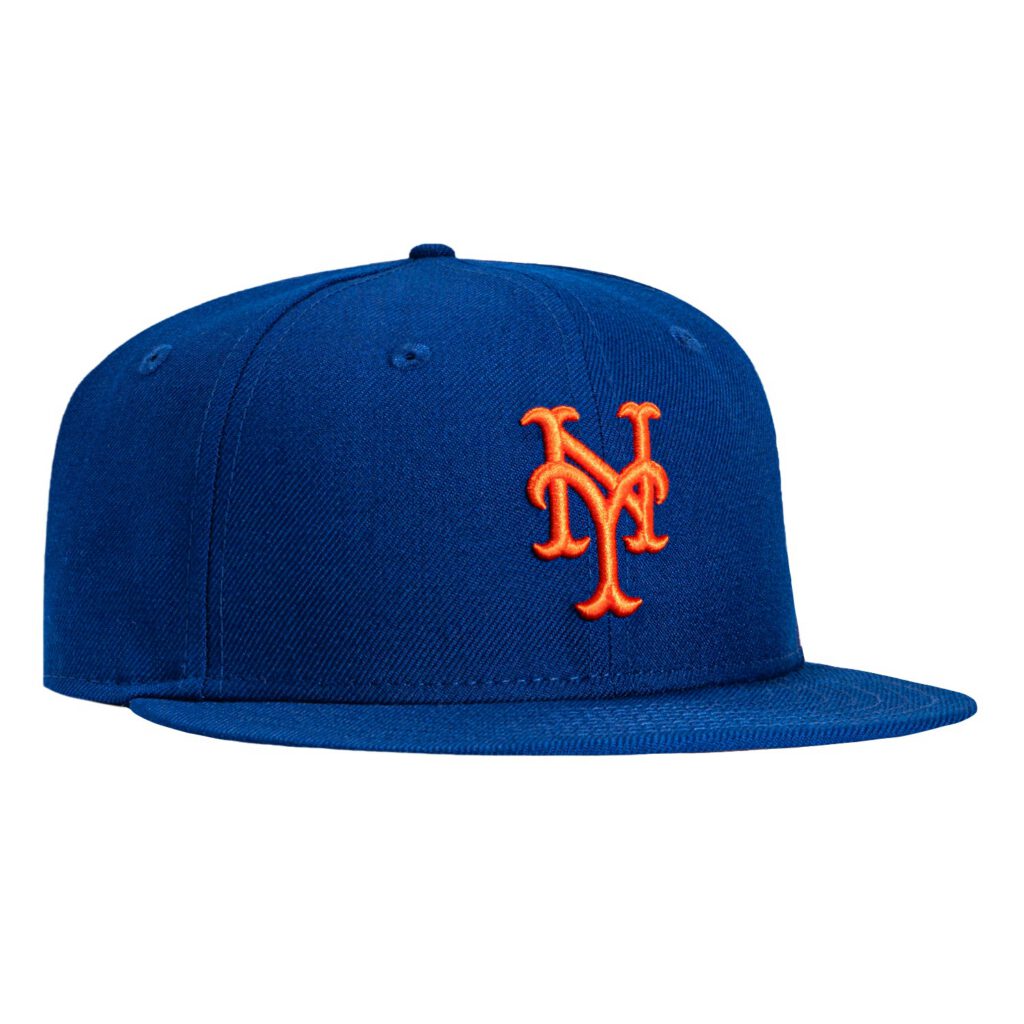 New Era New York Mets fitted hat Royal colorway - New Era Drops Clean Mets Fitted in Classic Royal Blue