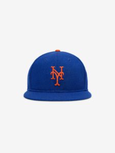 New Era New York Mets fitted hat royal colorway - New Era Drops Clean Mets Fitted in Royal Blue Wool