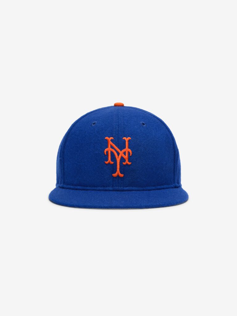 New Era New York Mets fitted hat royal colorway - New Era Drops Clean Mets Fitted in Royal Blue Wool