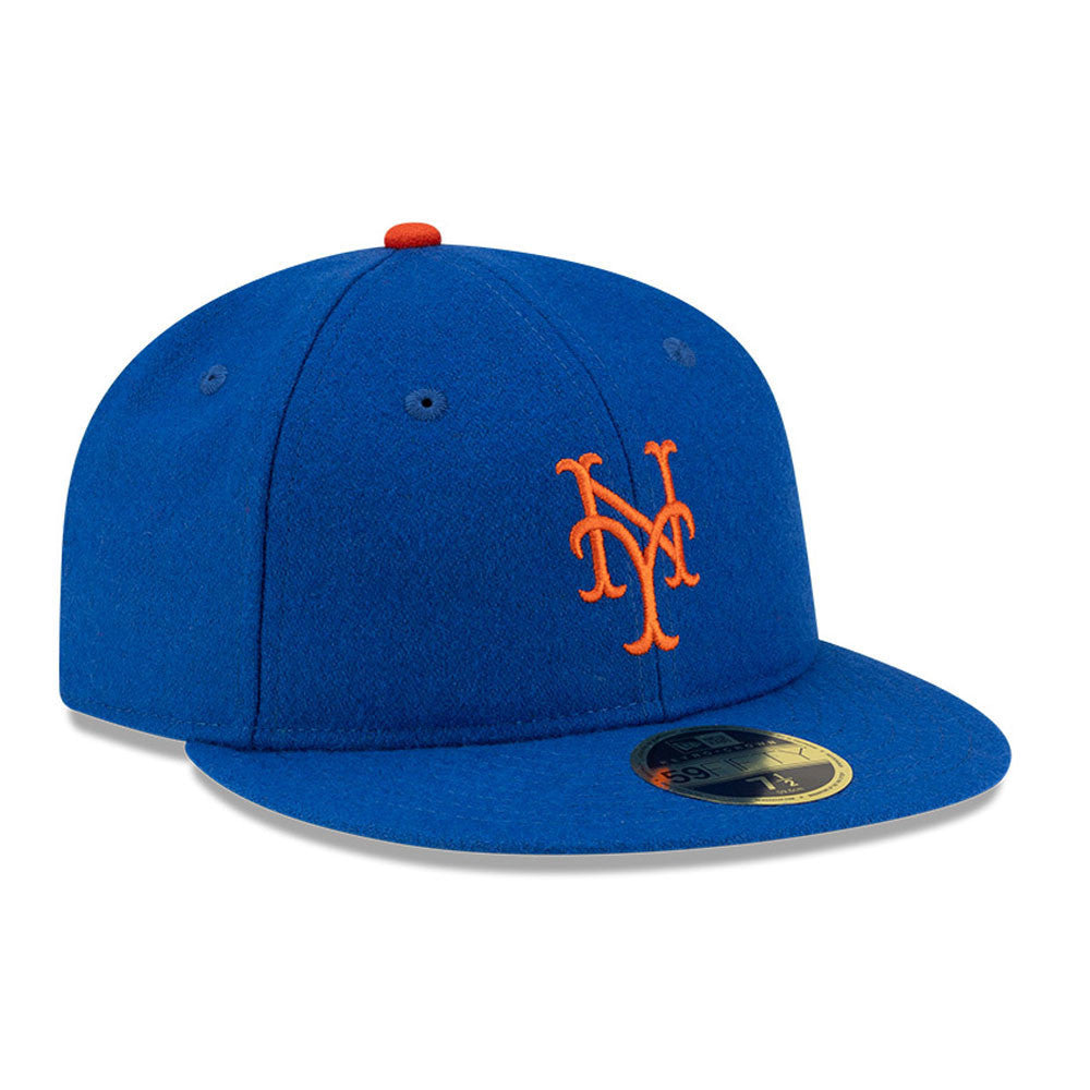 New Era New York Mets fitted hat Royal colorway - New Era Drops Clean Mets Fitted in Royal Blue Colorway
