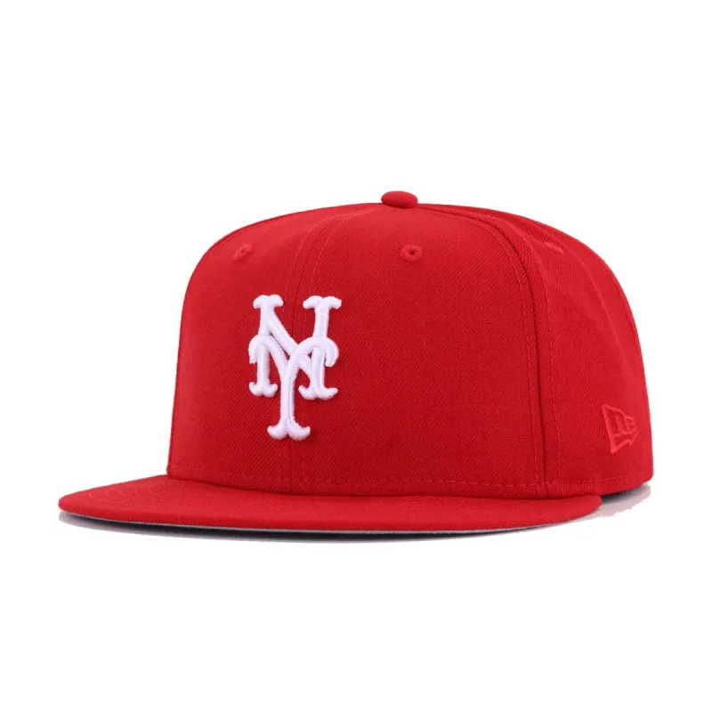 New Era New York Mets fitted hat red, blue, yellow, scarlet colorway - New Era Drops Fire Mets Fitted with FDNY Tribute Patch