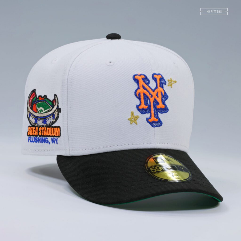 New Era New York Mets fitted hat - New Era Drops Artistic Mets Fitted with Scribble Doodle Shea Stadium Design