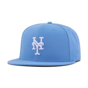 New Era New York Mets fitted hat blue colorway - New Era Drops Clean Mets Sky Blue Fitted for Spring
