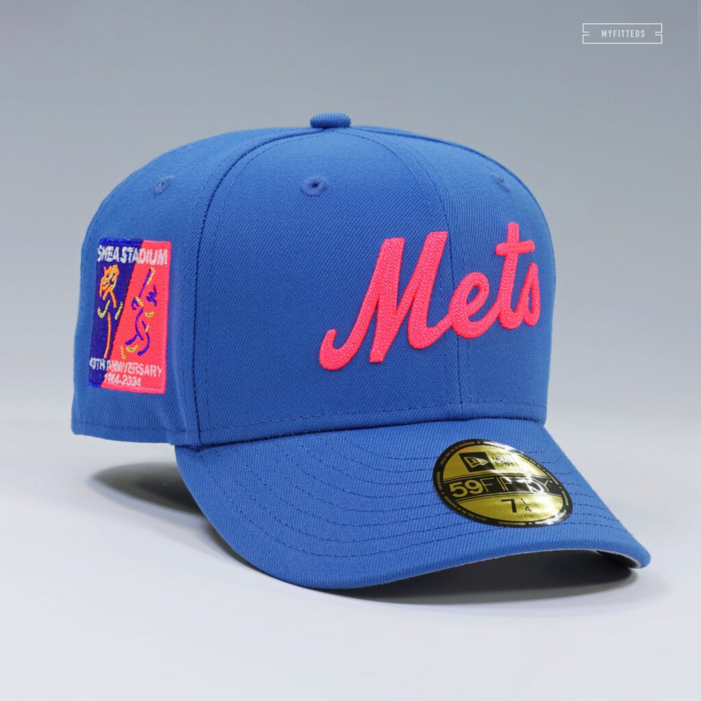 New Era New York Mets fitted hat red colorway - Shea Stadium 40th Anniversary Fitted: New Era Honors Mets’ Historic Home with Ultramarine Tribute