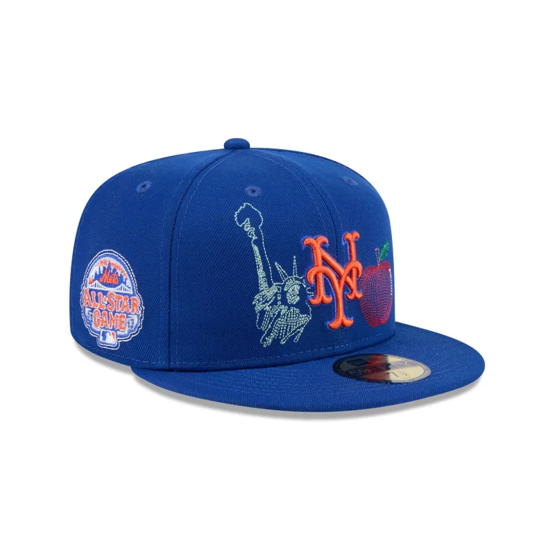 New Era New York Mets fitted hat - New Era Drops Clean Mets State Stitch Fitted for Under $30