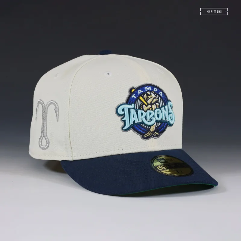 New Era New York Yankees fitted hat white, gold colorway - Yankees x Tampa Tarpons Golden Tarpon Fitted Brings Minor League Heat