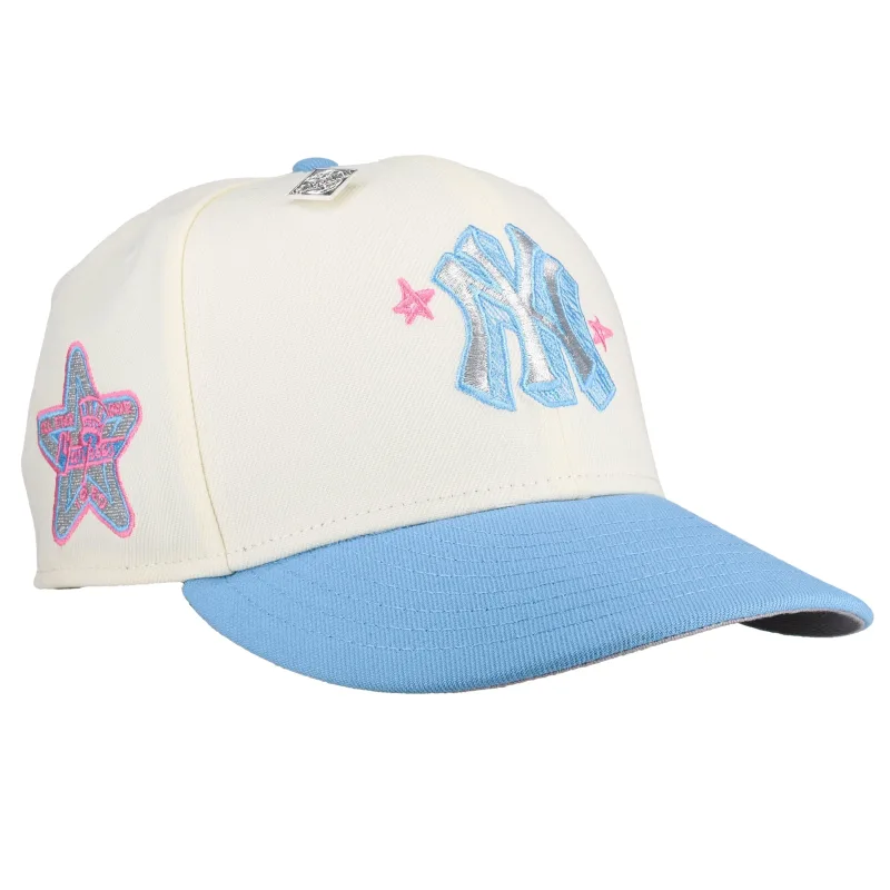 New Era New York Yankees fitted hat white, grey colorway - 1960 All-Star Fitted: New Era Honors Yankees Stadium’s Historic Double Header