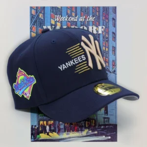 New Era New York Yankees fitted hat - 1996 World Series Fitted: New Era’s Mad Dash to Waldorf Astoria Yankees Championship Cap
