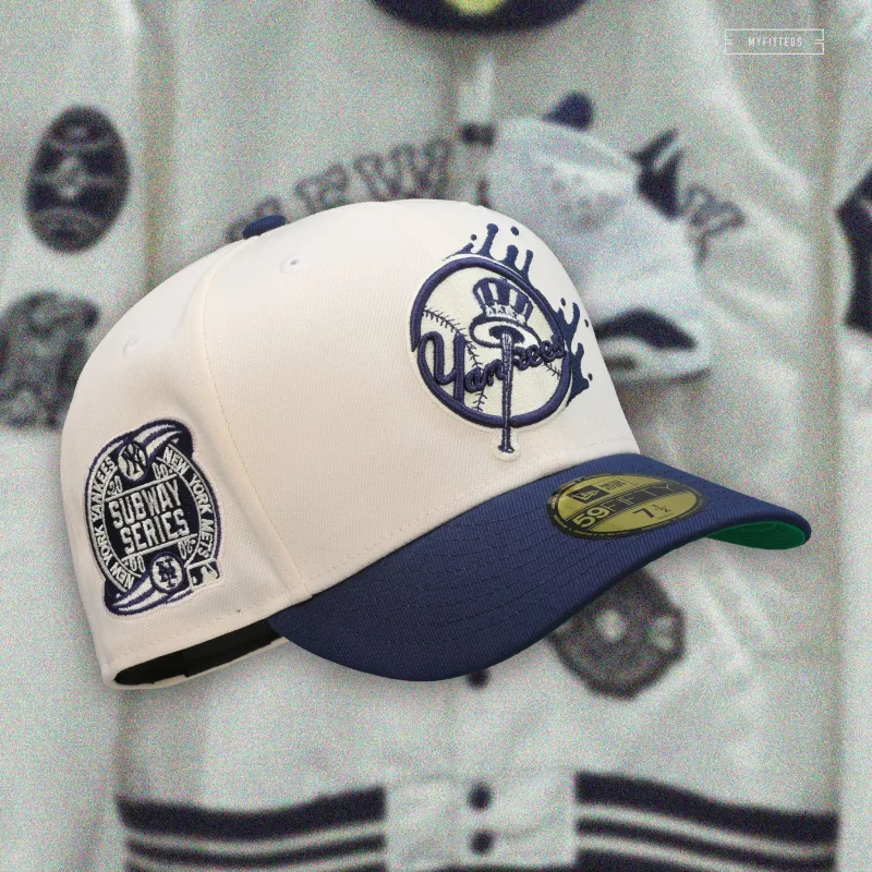 New Era New York Yankees fitted hat - 2000 Subway Series Fitted: New Era Drops Yankees Championship Tribute with Aimé Leon Dore Inspiration