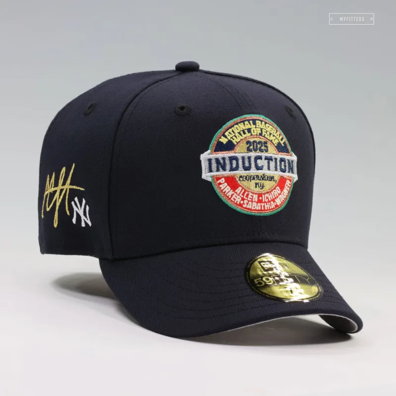 New Era New York Yankees fitted hat - Yankees Honor CC Sabathia with Special Hall of Fame Fitted