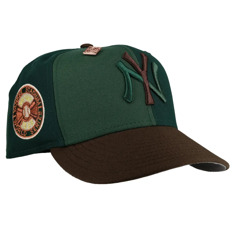 New Era New York Yankees fitted hat grey, green colorway - 1936 World Series Fitted: New Era’s Beef and Broccoli Pinwheel Honors Yankees Championship Glory