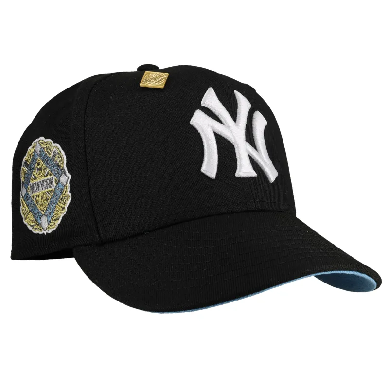 New Era New York Yankees fitted hat black, blue, gold colorway - Four-Peat Fitted: New Era Honors Yankees’ Historic 1939 World Series Championship