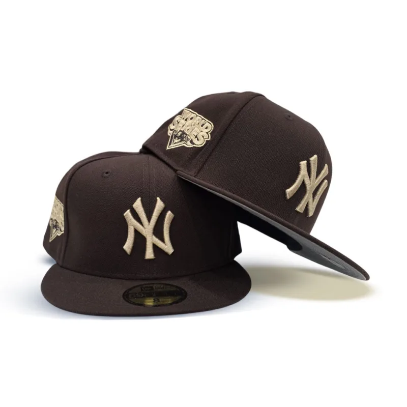 New Era New York Yankees fitted hat gray, brown colorway - 2009 World Series Fitted: New Era Honors Yankees’ Championship Run with Brown and Gray Tribute