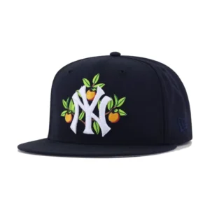 New Era New York Yankees fitted hat navy, green, orange, gold colorway - Yankees Drop Special CC Sabathia Hall of Fame Fitted at Hat Heaven