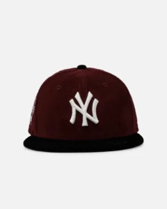 New Era New York Yankees fitted hat red, maroon colorway - New Era Yankees ‘Certified Lover 2.0’ Fitted Drops in Clean Maroon