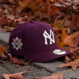 New Era New York Yankees fitted hat maroon colorway - New Era Yankees Fitted Honors 1941 World Series in Maroon
