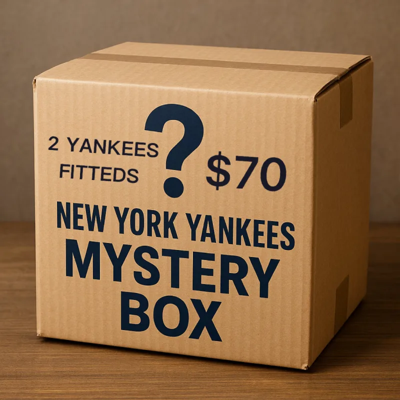 New Era New York Yankees fitted hat 2 Hats colorway - New Era Yankees Mystery Box Delivers Two Fitted Hats for $70