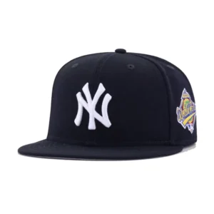 New Era New York Yankees fitted hat navy, blue colorway - 1996 World Series Fitted: New Era Drops Yankees Championship Cooperstown Collection