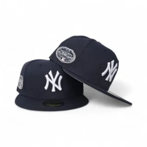 New Era New York Yankees fitted hat navy, gray, blue colorway - Yankee Stadium Farewell Fitted: New Era Drops 2008 All-Star Game Commemorative