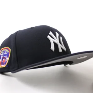 New Era New York Yankees fitted hat Navy Gray Under Brim colorway - New Era Honors NYC Heroes with Yankees FDNY Fitted