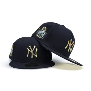 New Era New York Yankees fitted hat navy, gray, blue, gold colorway - 2024 World Series Fitted: New Era Drops Yankees Championship Run Tribute