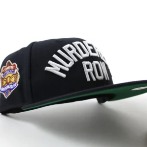 New Era New York Yankees fitted hat Navy Green Under Brim colorway - Murderer’s Row Fitted: New Era Drops 1927 Yankees World Series Championship Hat