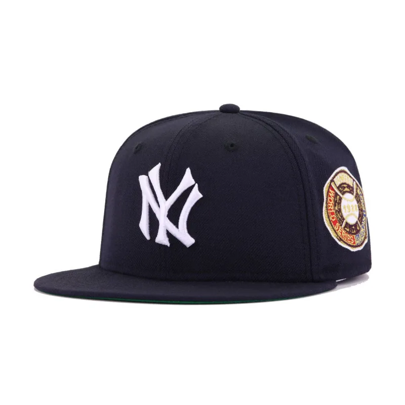 New Era New York Yankees fitted hat navy, red, blue, green, gold colorway - 1928 World Series Fitted: New Era Drops Yankees Championship Sweep Tribute