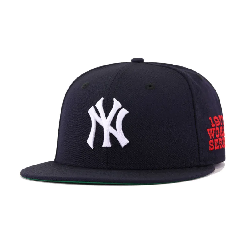 New Era New York Yankees fitted hat navy, red, blue, green colorway - 1977 World Series Fitted: New Era Honors Yankees Championship Glory with Cooperstown Collection Drop